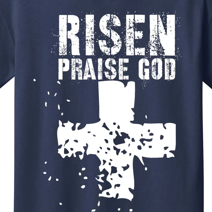 RISEN PRAISE GOD Kids T-Shirt