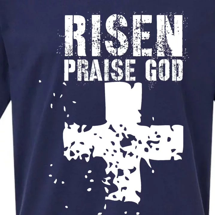 RISEN PRAISE GOD Sueded Cloud Jersey T-Shirt