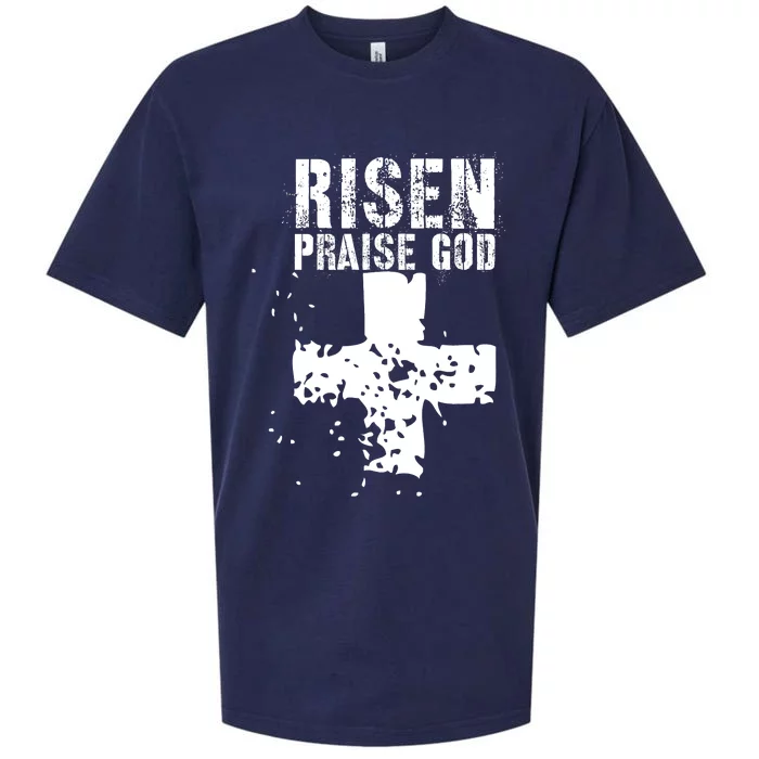 RISEN PRAISE GOD Sueded Cloud Jersey T-Shirt