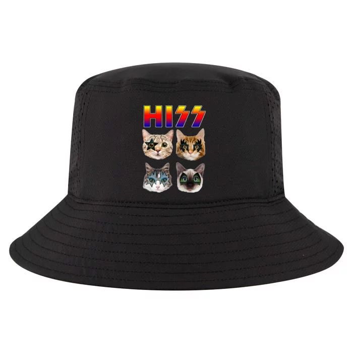 Rockstar Purrfect Gift for Cat Lovers Cool Comfort Performance Bucket Hat