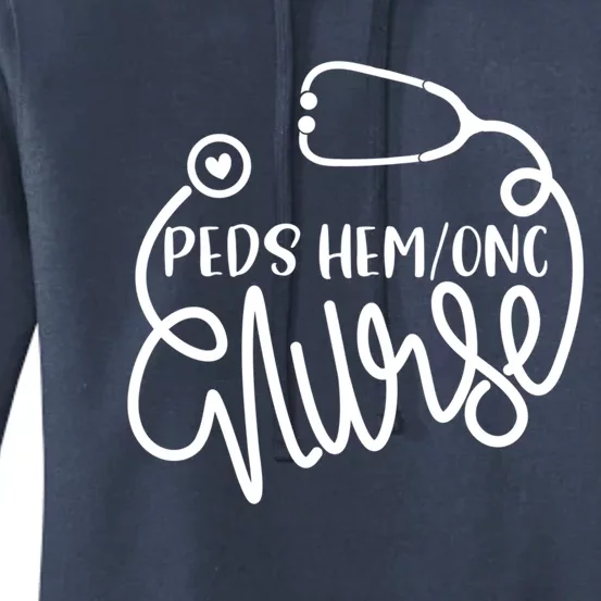 Rn Pediatric Hematology/oncology Nursing Peds Hem/onc Nurse Gift Women's Pullover Hoodie