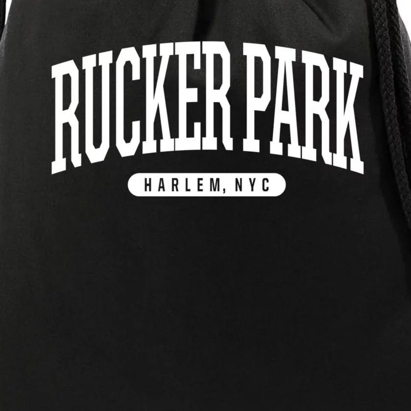 Rucker Park Harlem Ny Souvenirs & Gifts Nyc Borough Rucker Park Harlem New York Drawstring Bag