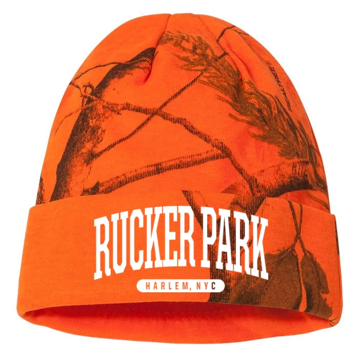 Rucker Park Harlem Ny Souvenirs & Gifts Nyc Borough Rucker Park Harlem New York Kati - 12in Camo Beanie