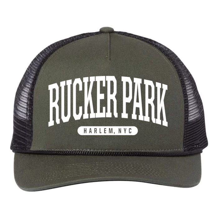 Rucker Park Harlem Ny Souvenirs & Gifts Nyc Borough Rucker Park Harlem New York Retro Rope Trucker Hat Cap