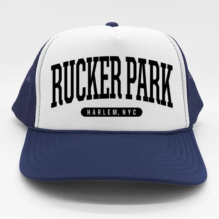 Rucker Park Harlem Ny Souvenirs & Gifts Nyc Borough Rucker Park Harlem New York Trucker Hat