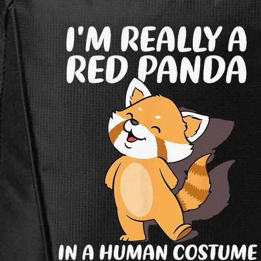 Red Panda Halloween Costume Red Pandas City Backpack