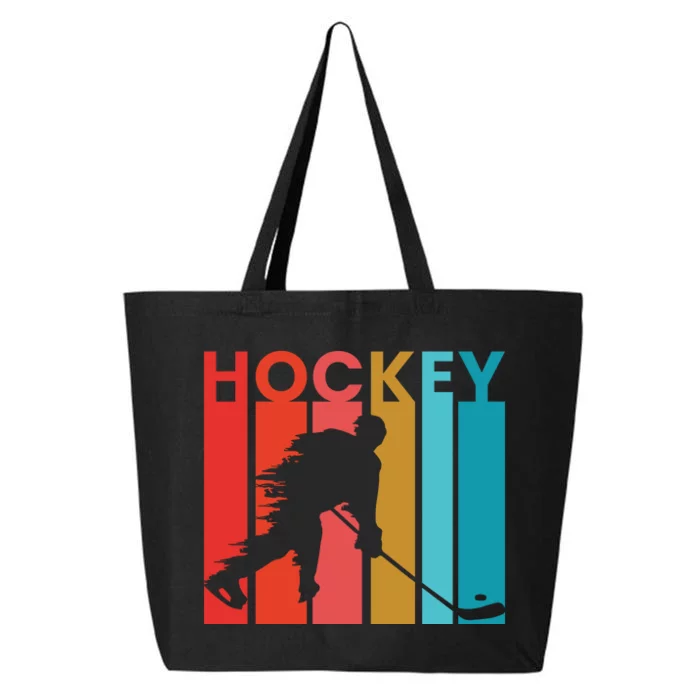 Retro Poster Hockey Lovers 25L Jumbo Tote