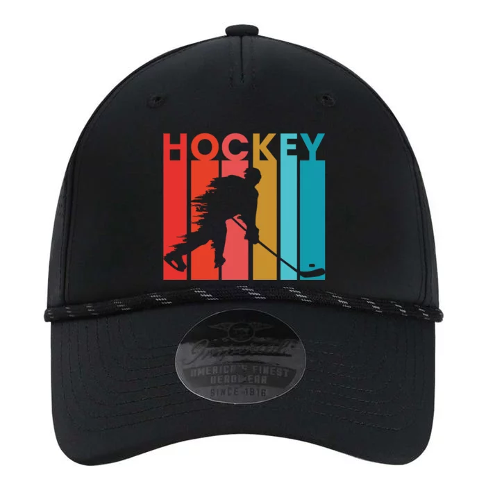 Retro Poster Hockey Lovers Performance The Dyno Cap