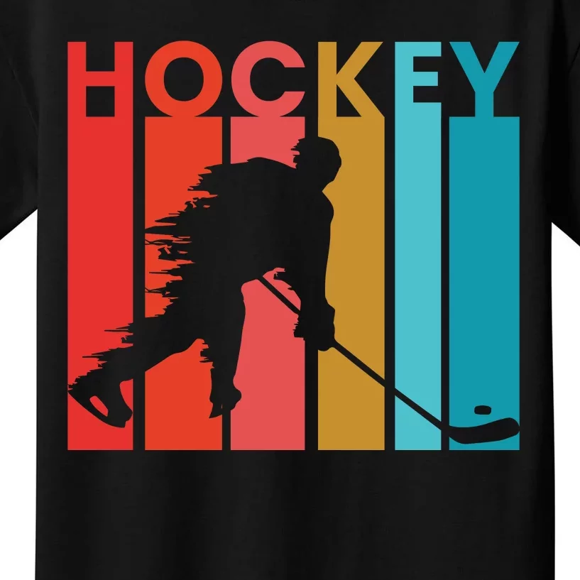 Retro Poster Hockey Lovers Kids T-Shirt