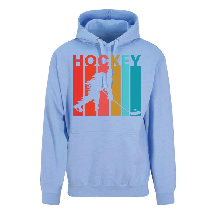 Retro Poster Hockey Lovers Unisex Surf Hoodie