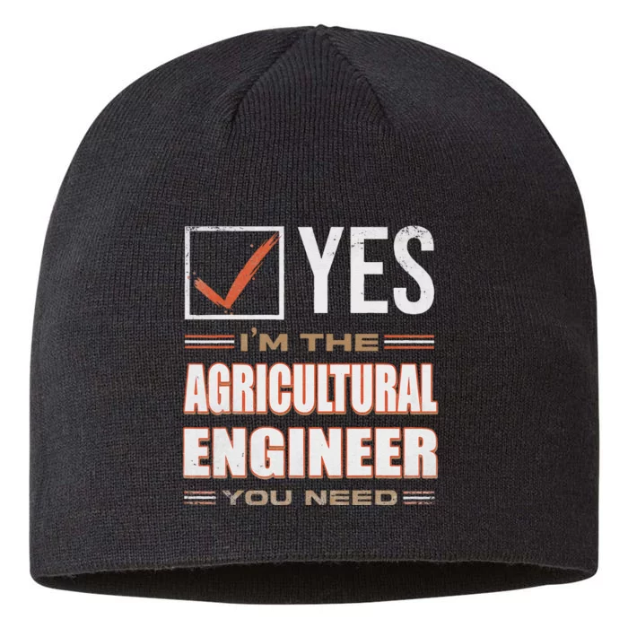 Retro Profession IM The Agricultural Engineer 8 1/2in Sustainable Knit Beanie