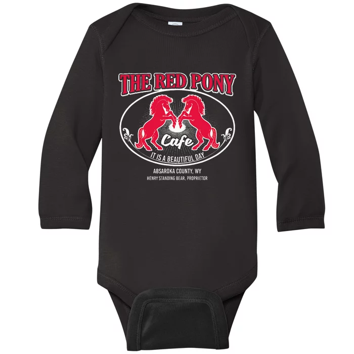 Red Pony ItS A Beautiful Day Baby Long Sleeve Bodysuit