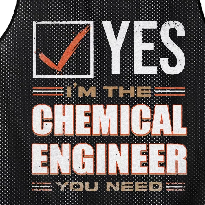 Retro Profession IM The Chemical Engineer Mesh Reversible Basketball Jersey Tank