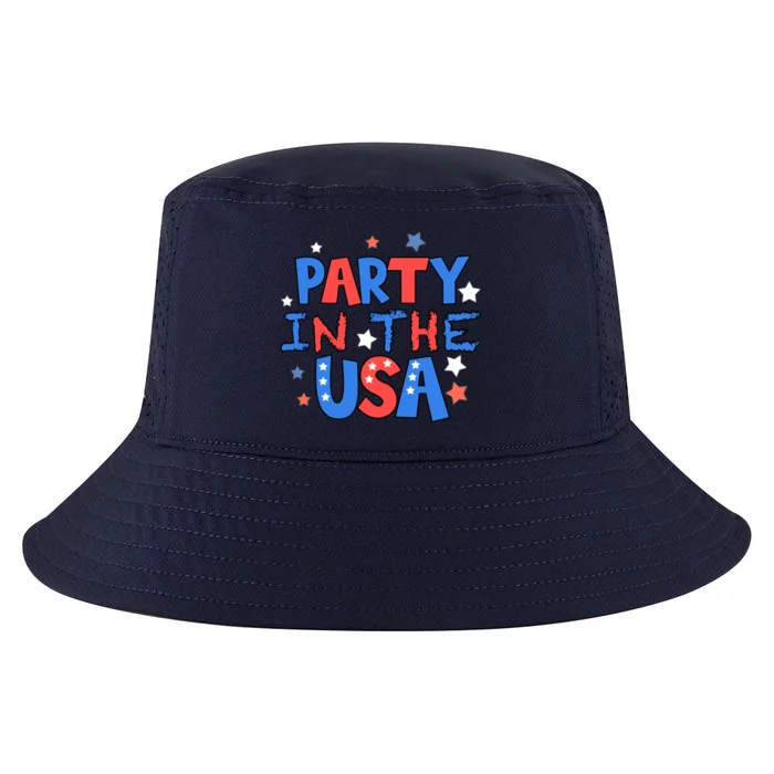 Retro Party In The Usa 4th Of July Clothing Cool Gift Cool Comfort Performance Bucket Hat