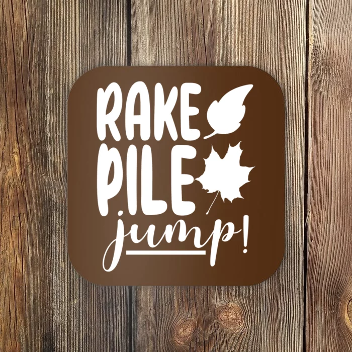 Rake Pile Jump Fall Lover Coaster