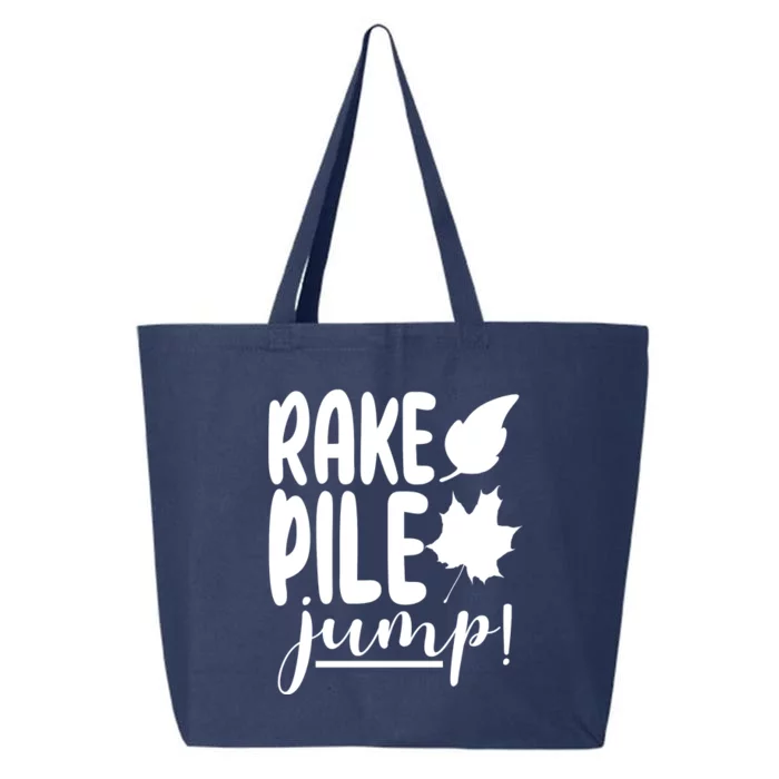 Rake Pile Jump Fall Lover 25L Jumbo Tote