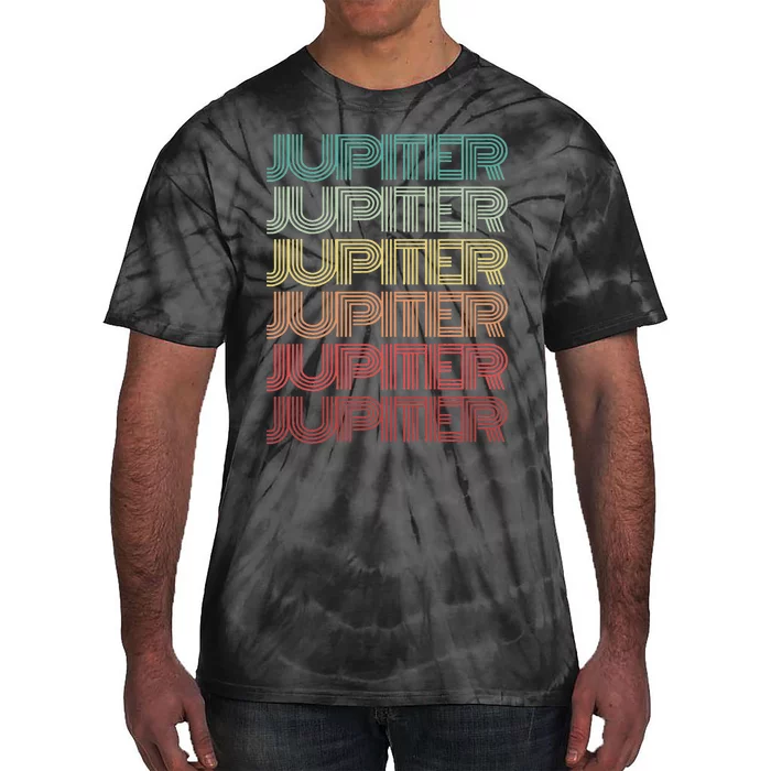 Retro Planet JUPITER Science Crew Astronomy Team Space Tie-Dye T-Shirt