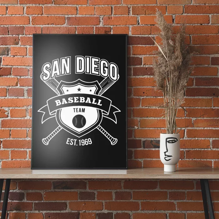 Retro Padre Look Tailgate Party Sport Fan Gift Poster