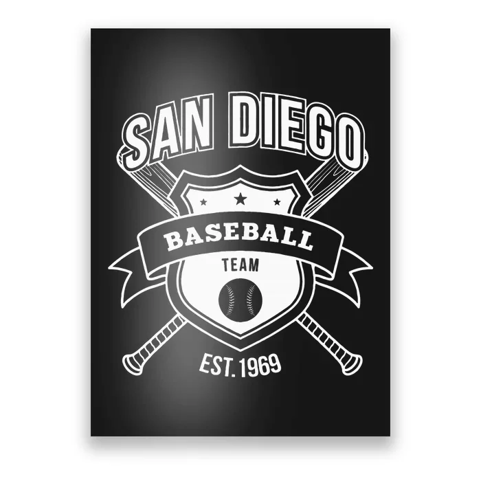 Retro Padre Look Tailgate Party Sport Fan Gift Poster