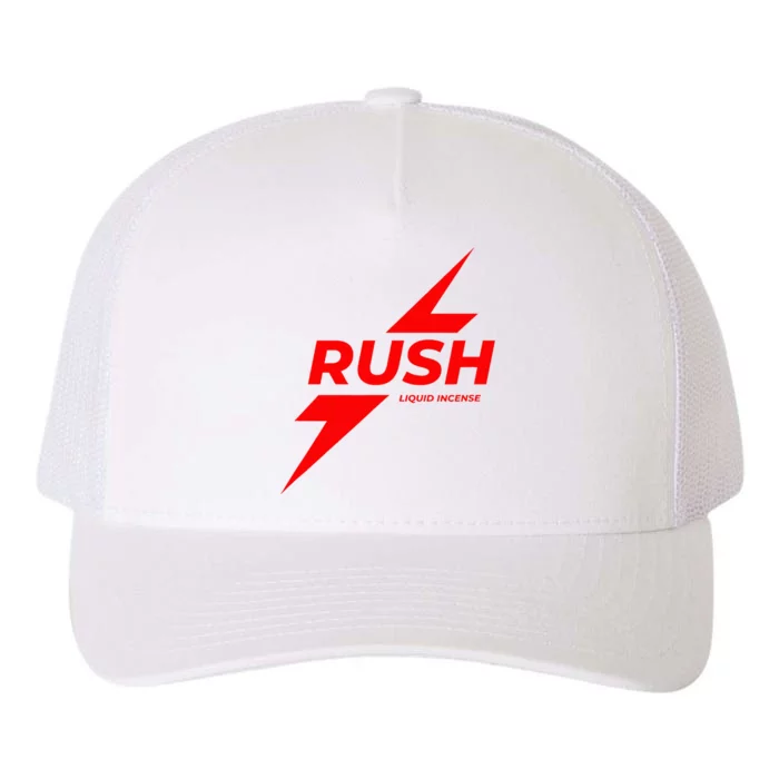 Rush Poppers Liquid Incense The Original Gay Bottom Yupoong Adult 5-Panel Trucker Hat