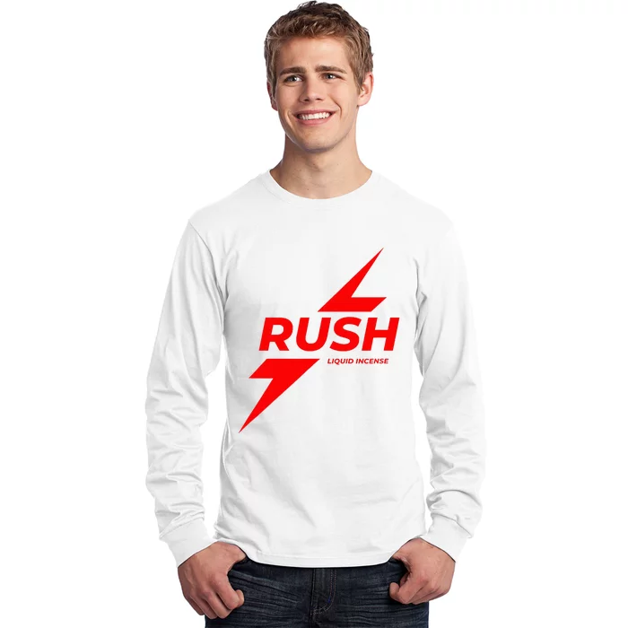 Rush Poppers Liquid Incense The Original Gay Bottom Long Sleeve Shirt