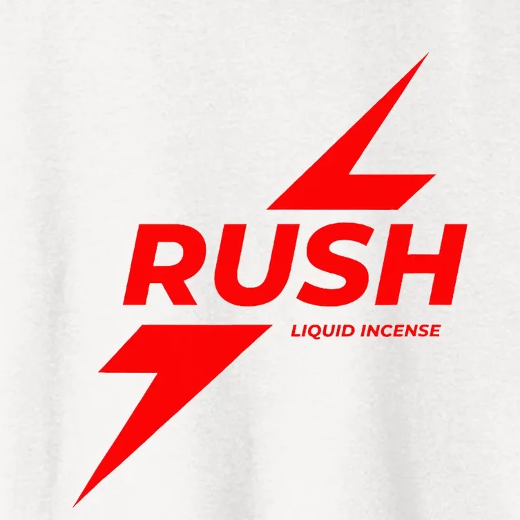 Rush Poppers Liquid Incense The Original Gay Bottom Women's Crop Top Tee