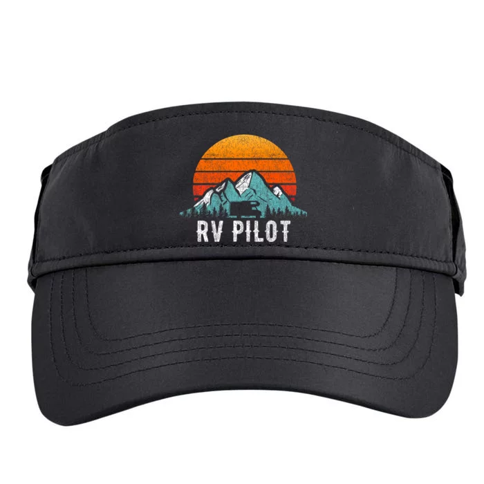 Rv Pilot Motorhome Travel Vacation Gift Adult Drive Performance Visor