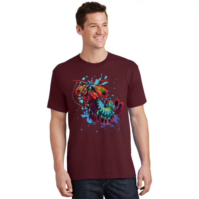 Rainbow Peacock Mantis Shrimp T-Shirt