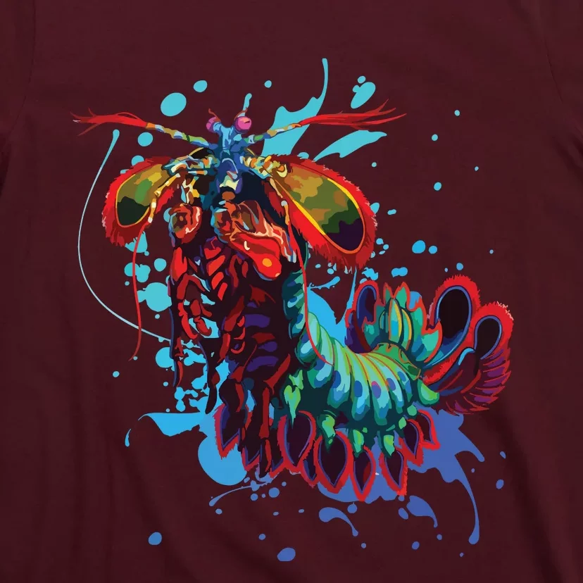 Rainbow Peacock Mantis Shrimp T-Shirt