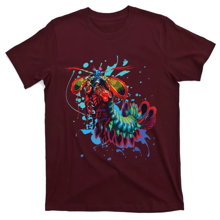 Rainbow Peacock Mantis Shrimp T-Shirt