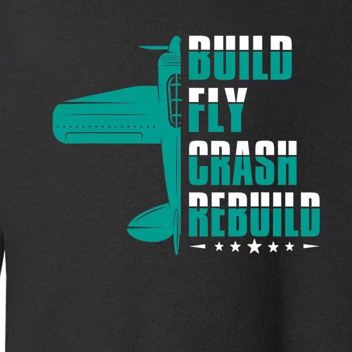 RC Pilot Model Airplane Pilot Model Flight Rc Airplane Toddler Sweatshirt