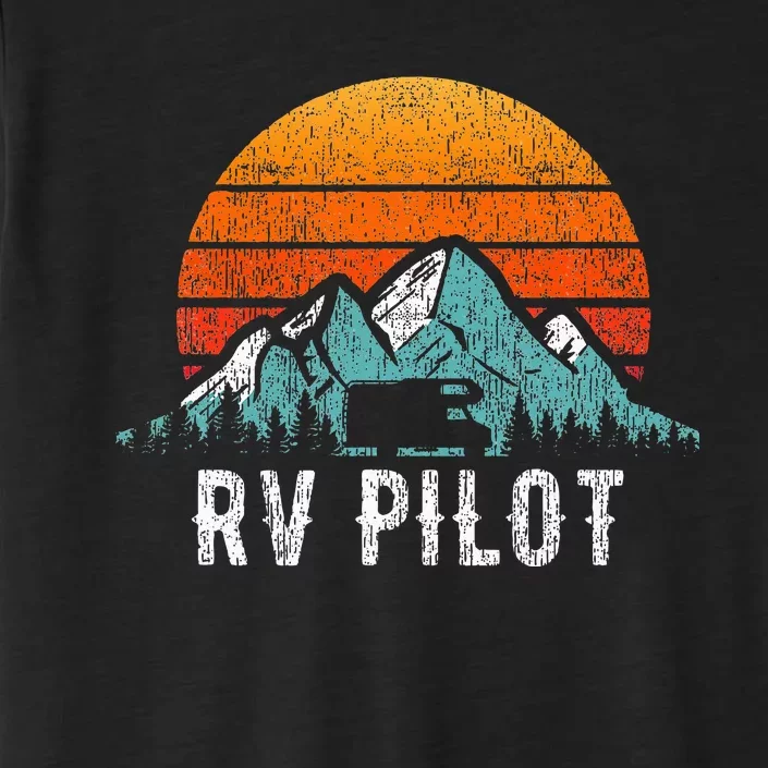 Rv Pilot Motorhome Travel Vacation ChromaSoft Performance T-Shirt