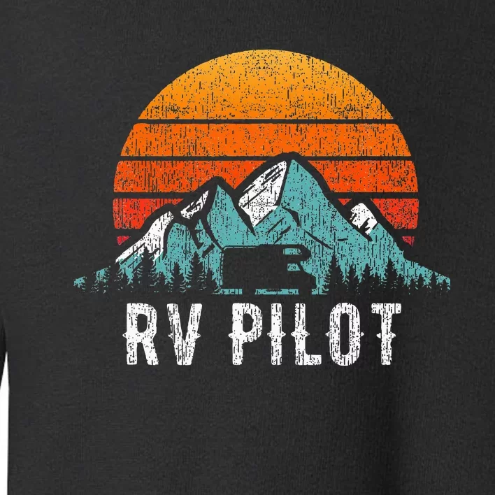 Rv Pilot Motorhome Travel Vacation Toddler Sweatshirt