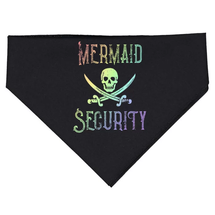 Rainbow Pirate Mermaid Security Halloween Costume Party USA-Made Doggie Bandana