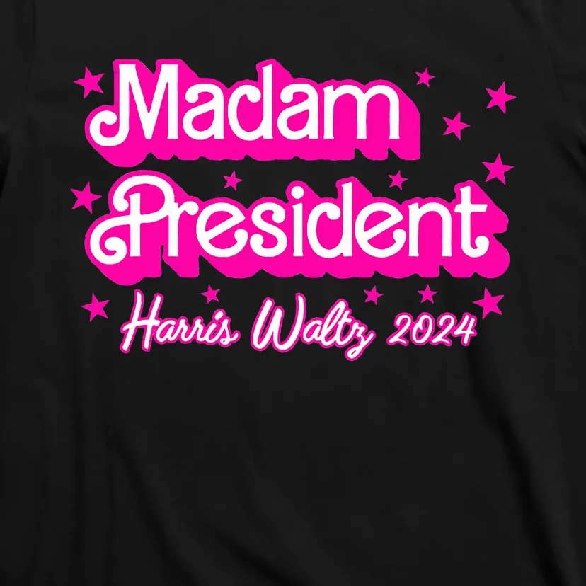 Retro P.I.N.K. Madam President Harris 2024 T-Shirt