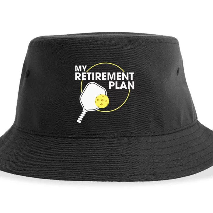 Retired Pickleball My Retirement Plan Pickleball Paddle Sustainable Bucket Hat