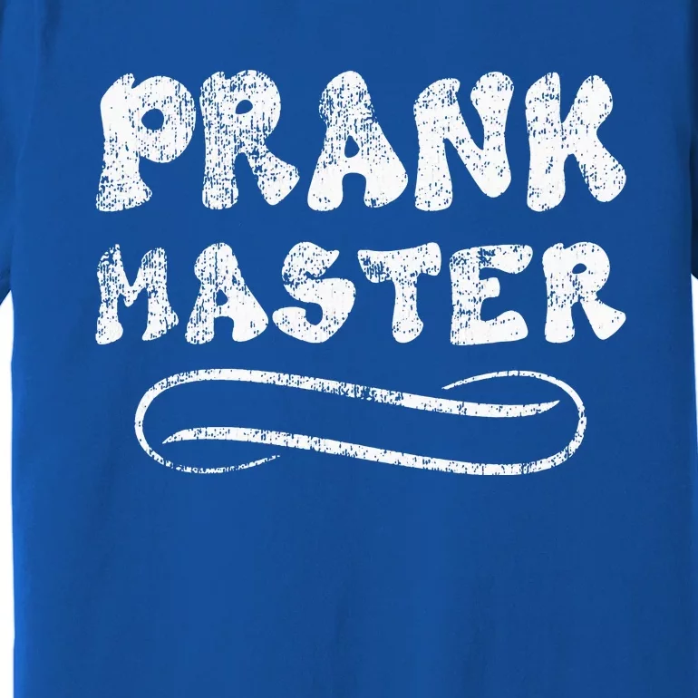 Retro Prank Master April Fool's Day Joke Graphic Art Premium T-Shirt