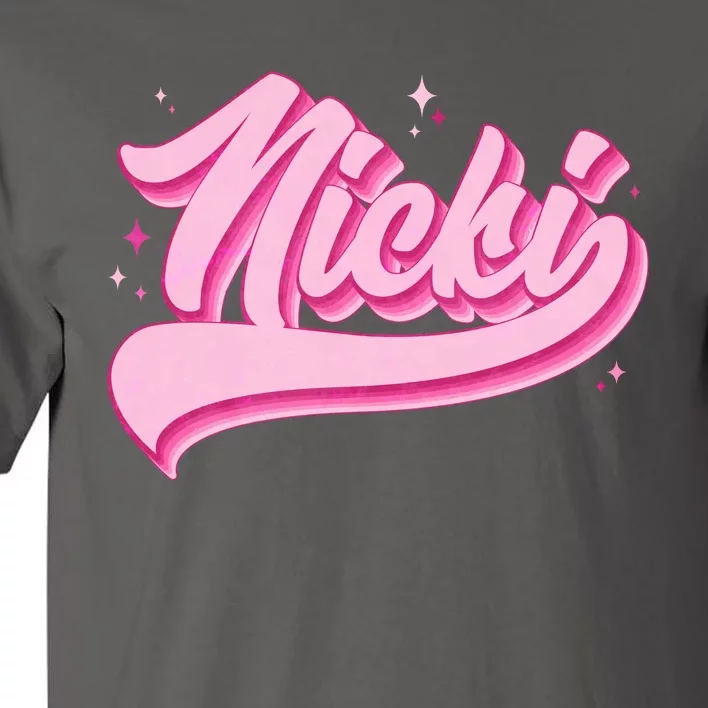 Retro Pink Nicki Tall T-Shirt