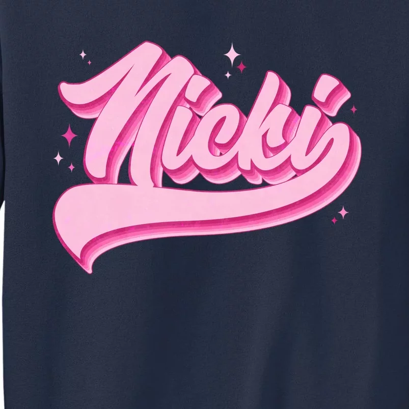 Retro Pink Nicki Sweatshirt