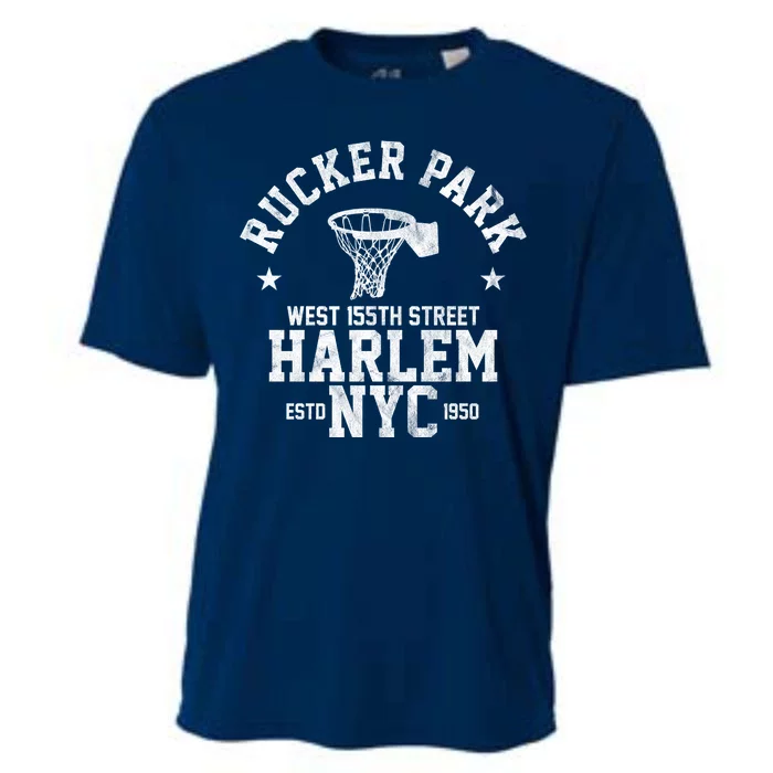 Rucker Park Nyc Streetball Cooling Performance Crew T-Shirt