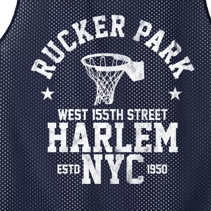 Rucker Park Nyc Streetball Mesh Reversible Basketball Jersey Tank