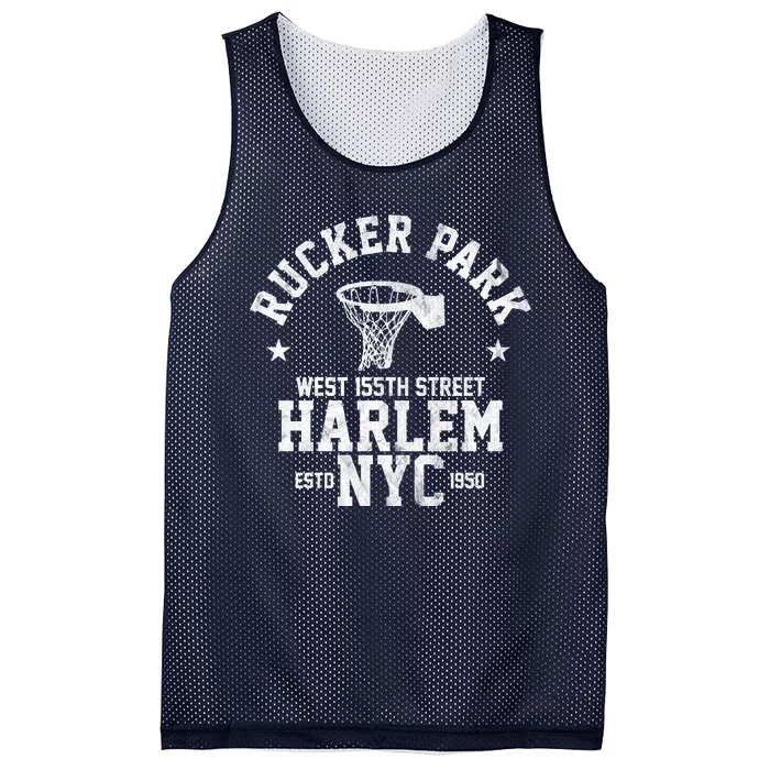 Rucker Park Nyc Streetball Mesh Reversible Basketball Jersey Tank