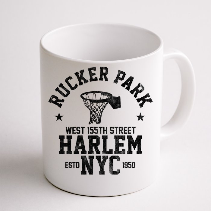 Rucker Park Nyc Streetball Front & Back Coffee Mug