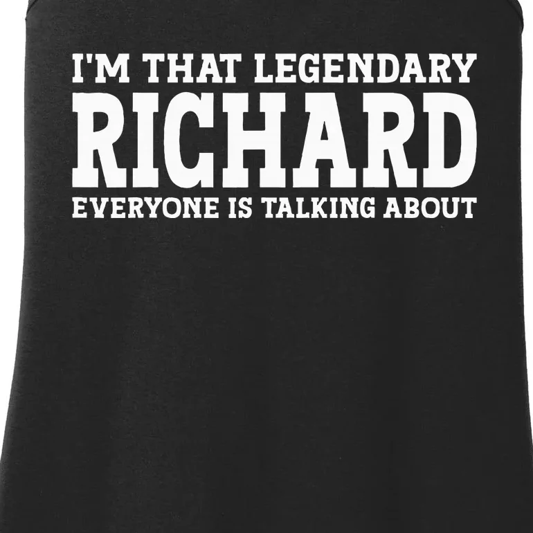 Richard Personal Name Funny Richard Ladies Essential Tank