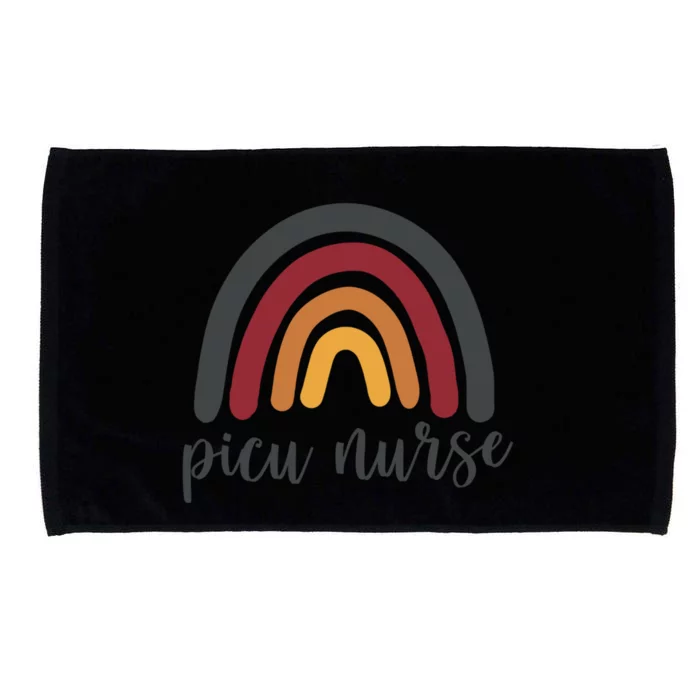 Rainbow Picu Nurse Gift Microfiber Hand Towel