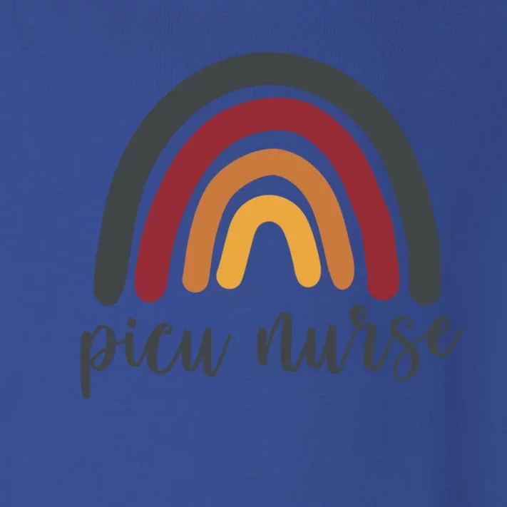 Rainbow Picu Nurse Gift Toddler Long Sleeve Shirt