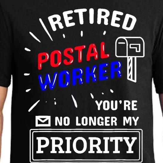 Retired Post Office Postal Worker Retirement Postman Pajama Set