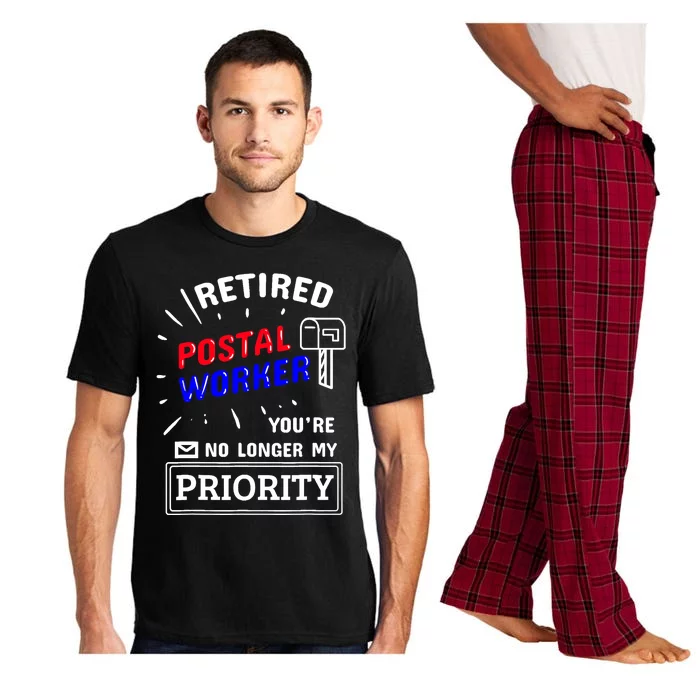 Retired Post Office Postal Worker Retirement Postman Pajama Set