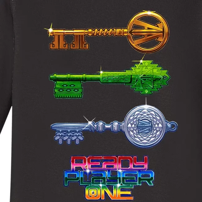 Ready Player One Keys Baby Long Sleeve Bodysuit