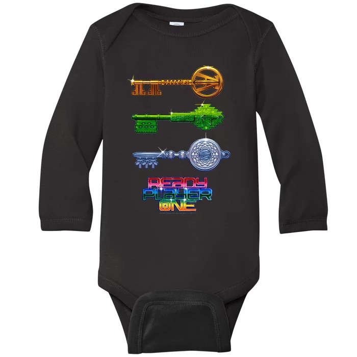 Ready Player One Keys Baby Long Sleeve Bodysuit